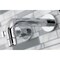 Kingston Brass KS8121KL Two-Handle Wall Mount Bathroom Faucet, Polished Chrome KS8121KL - alternate 3